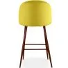 Tabouret tapissé en velours - Design scandinave - Evelyne image 7