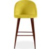 Tabouret tapissé en velours - Design scandinave - Evelyne image 7
