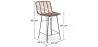 Tabouret de bar en osier - Boho Bali Design -65cm - Catori image 7