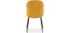 Chaise de salle à manger - Tapissée de velours - Rétro - Elias image 7