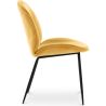 Chaise de salle à manger - Tapissée de velours - Rétro - Elias image 7