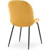 Chaise de salle à manger - Tapissée de velours - Rétro - Elias image 7