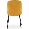 Chaise de salle à manger - Tapissée de velours - Rétro - Elias image 7