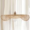 Lampe de plafond en bambou - Lampe suspendue de stile Boho Bali - Bahati image 7