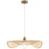Lampe de plafond en bambou - Lampe suspendue de stile Boho Bali - Bahati image 7