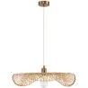 Lampe de plafond en bambou - Lampe suspendue de stile Boho Bali - Bahati image 7