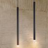  Lampe de plafond tube LED - Lampe suspendue noire - 60cm - Lilu image 7