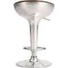Tabouret rond en métal - style aviateur - 70 cm - Aviator image 7