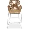 Tabouret Design Boho Bali en Rotin - 75cm - Tale image 7