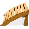 Tabouret en bois pour chaise de jardin - Alana image 7