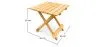 Table de Jardin - Table d'appoint en Bois Adirondack - Alana image 7