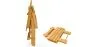 Pack Chaise d'extérieur et Table d'extérieur et de jardin - Bois - Alana image 7