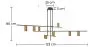 Lampe de plafond barre - Lampe suspendue LED - Piper image 7