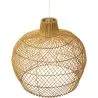 Lampe de plafond en rotin - Lampe suspendue de style Boho Bali - Mai image 7