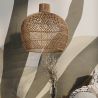Lampe de plafond en rotin - Lampe suspendue de style Boho Bali - Mai image 7