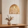 Lampe de plafond en rotin - Suspension de stile Boho Bali- Bu image 7