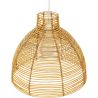 Lampe de plafond en rotin - Lampe suspendue de stile Boho Bali - Can image 7
