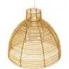 Lampe de plafond en rotin - Lampe suspendue de stile Boho Bali - Can image 7