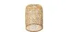 Lampe de plafond en rotin - Lampe suspendue stile Boho Bali - Lian image 7