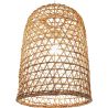 Lampe de plafond en rotin - Lampe suspendue stile Boho Bali - Lian image 7