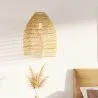 Lampe de plafond en rotin - Suspension de stile Boho Bali - 50cm - Puong image 7