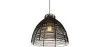 Lampe de plafond en rotin noir - Lampe suspendue de stile Boho Bali - Gian image 7