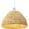 Lustre de plafond en herbe de mer - Suspension de style Boho Bali - Ngu image 7