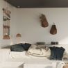 Lustre de plafond en herbe de mer - Suspension de style Boho Bali - Ngu image 7