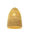 Lampe de plafond en rotin - Lampe suspendue de style boho Bali - Lie image 7
