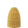 Lampe de plafond en rotin - Lampe suspendue de style boho Bali - Lie image 7