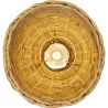 Lampe de plafond en rotin - Lampe suspendue de style boho Bali - Lie image 7