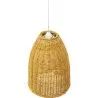 Lampe de plafond en rotin - Lampe suspendue de style boho Bali - Lie image 7