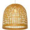 Lustre de plafond en bambou - Suspension de style Boho Bali - Thi image 7