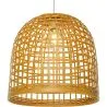 Lustre de plafond en bambou - Suspension de style Boho Bali - Thi image 7