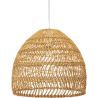 Lampe de plafond en rotin - Suspension de style Boho Bali - 40 cm - Hoa image 7