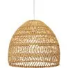 Lampe de plafond en rotin - Suspension de style Boho Bali - 40 cm - Hoa image 7
