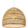 Lampe de plafond en rotin - Suspension de style Boho Bali - 40 cm - Hoa image 7