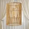 Lampe de plafond en rotin - Lampe suspendue de stile Boho Bali - An image 7