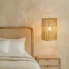 Lampe de plafond en rotin - Lampe suspendue de stile Boho Bali - An image 7