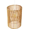 Lampe de plafond en rotin - Lampe suspendue de stile Boho Bali - An image 7