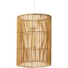 Lampe de plafond en rotin - Lampe suspendue de stile Boho Bali - An image 7
