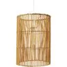 Lampe de plafond en rotin - Lampe suspendue de stile Boho Bali - An image 7