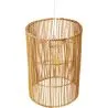 Lampe de plafond en rotin - Lampe suspendue de stile Boho Bali - An image 7