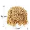 Lampe de plafond en jute - Lampe suspendue de stile Boho Bali - Lien image 7
