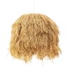 Lampe de plafond en jute - Lampe suspendue de stile Boho Bali - Lien image 7