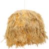 Lampe de plafond en jute - Lampe suspendue de stile Boho Bali - Lien image 7