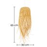 Lampe de plafond en bambou - Lampe suspendue de style Boho Bali - Thow image 7