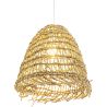 Lampe de plafond en rotin - Lampe suspendue stile Boho Bali - Linei image 7