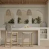 Lampe de plafond en rotin - Lampe suspendue stile Boho Bali - Linei image 7