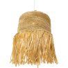 Lustre de plafond en raphia - Suspension de style Boho Bali - Lanui image 7
